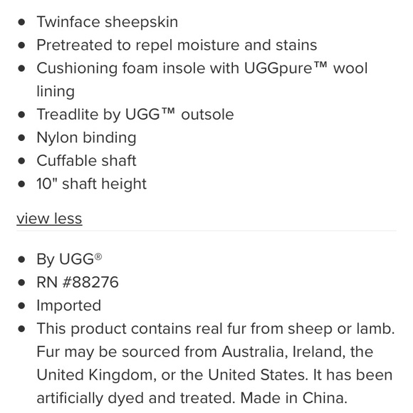 Kids Tall chestnut UGG boots - Picture 8 of 8